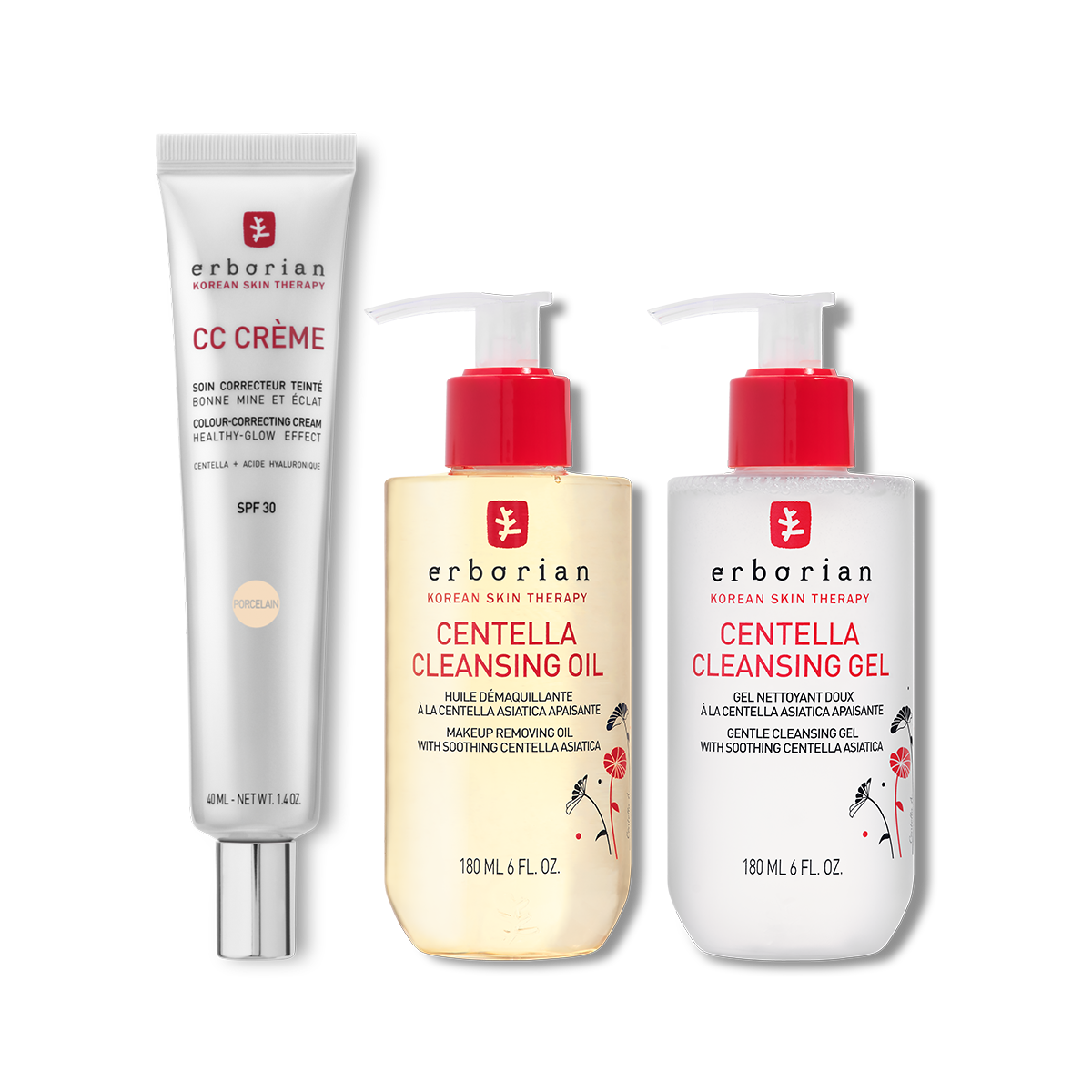 Trio Peau Nette et Lumineuse